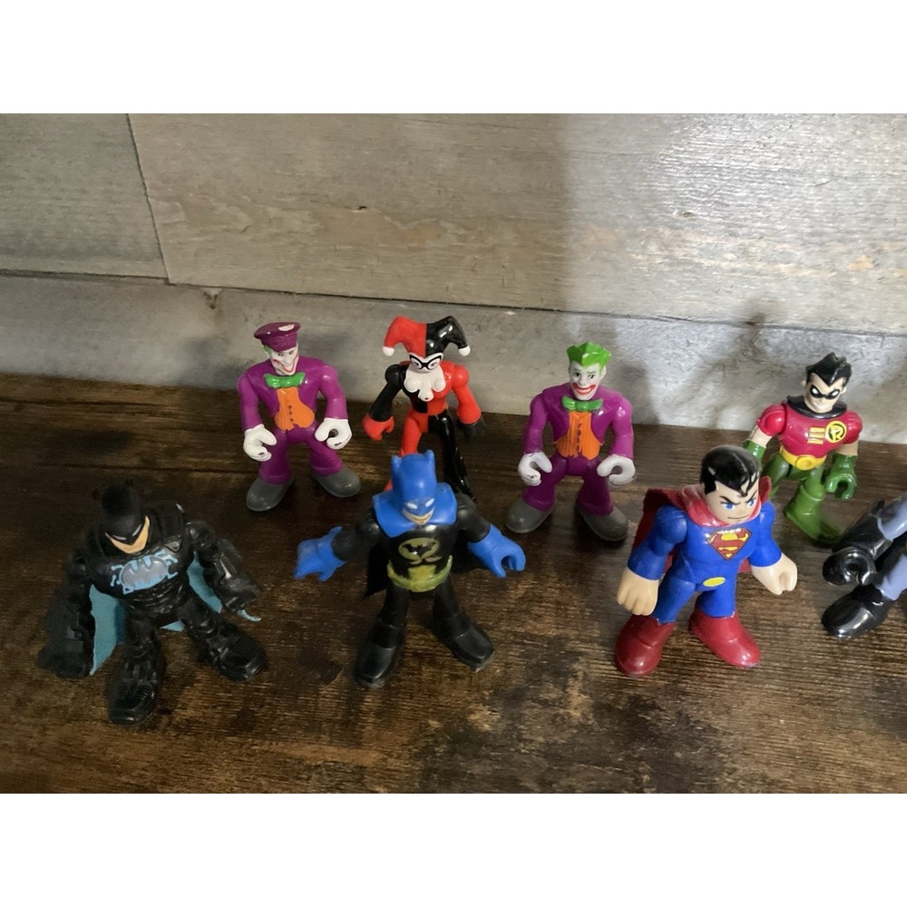 Imaginext Figures DC Comics Fisher-Price Heros And Villians - Picture 7 of 7
